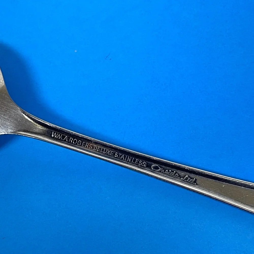 4 Oneida Summer Mist Autumn Glow Teaspoons 6